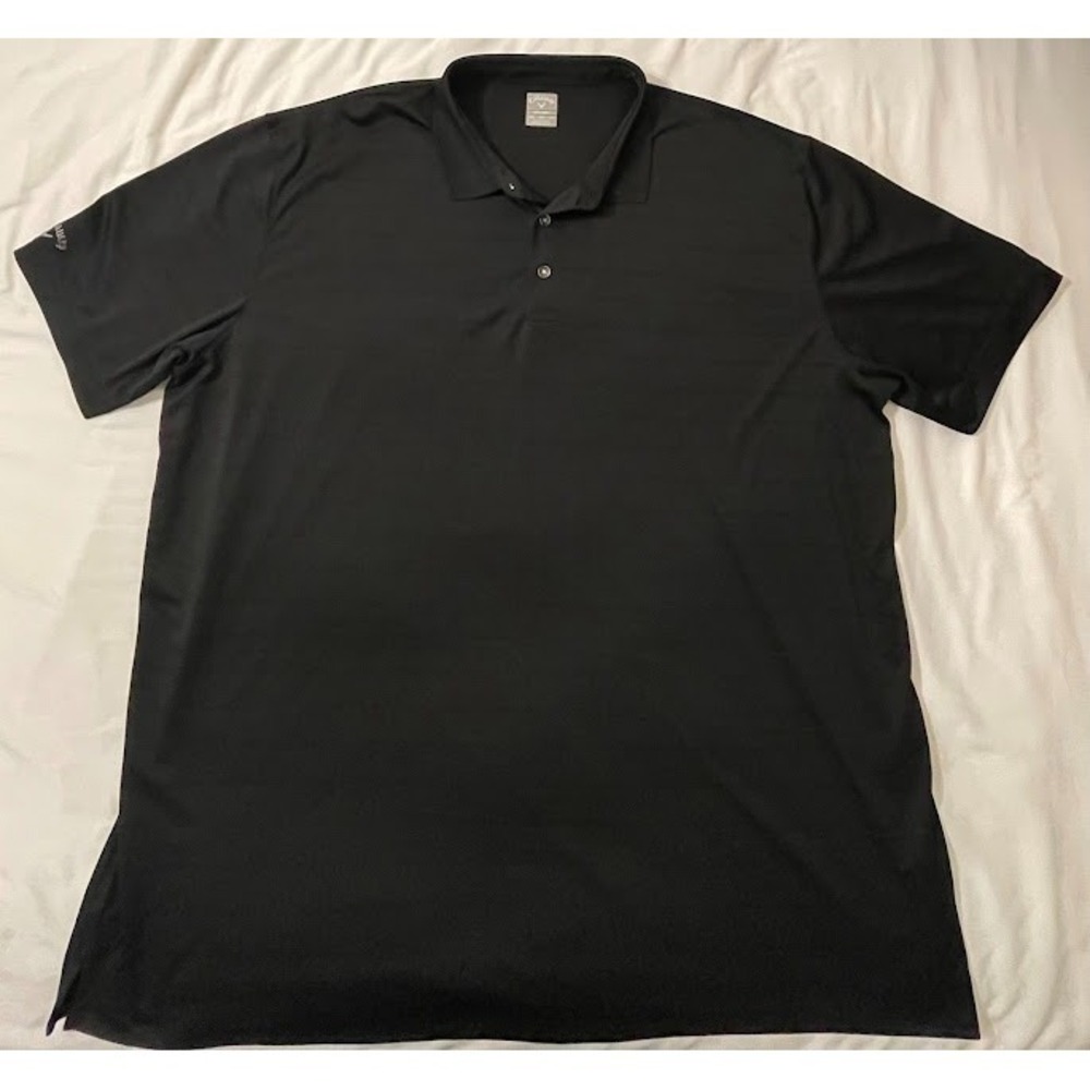 Callaway Opti-Dri Polo 4XL - Long & Tall - Black EUC